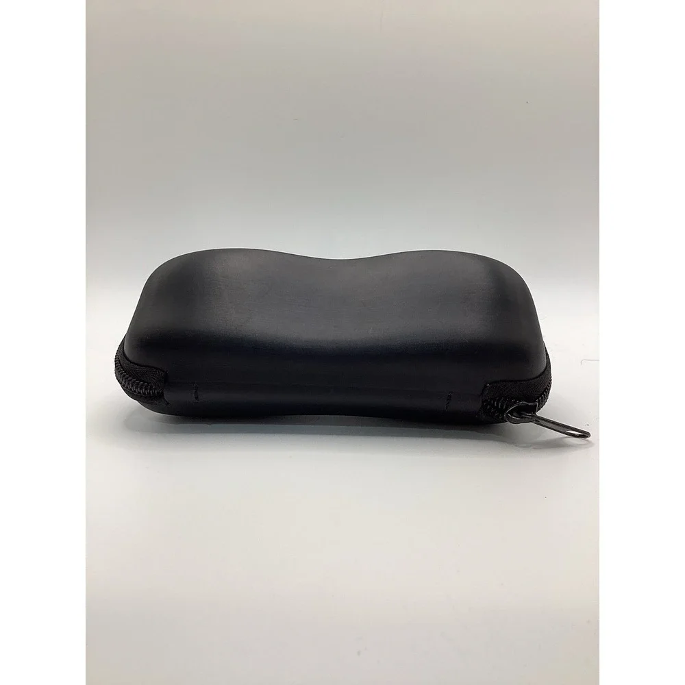 Vogue Authentic Semi-Hard Zipper Eyeglass/Sunglass Case Medium-Large Size BLACK